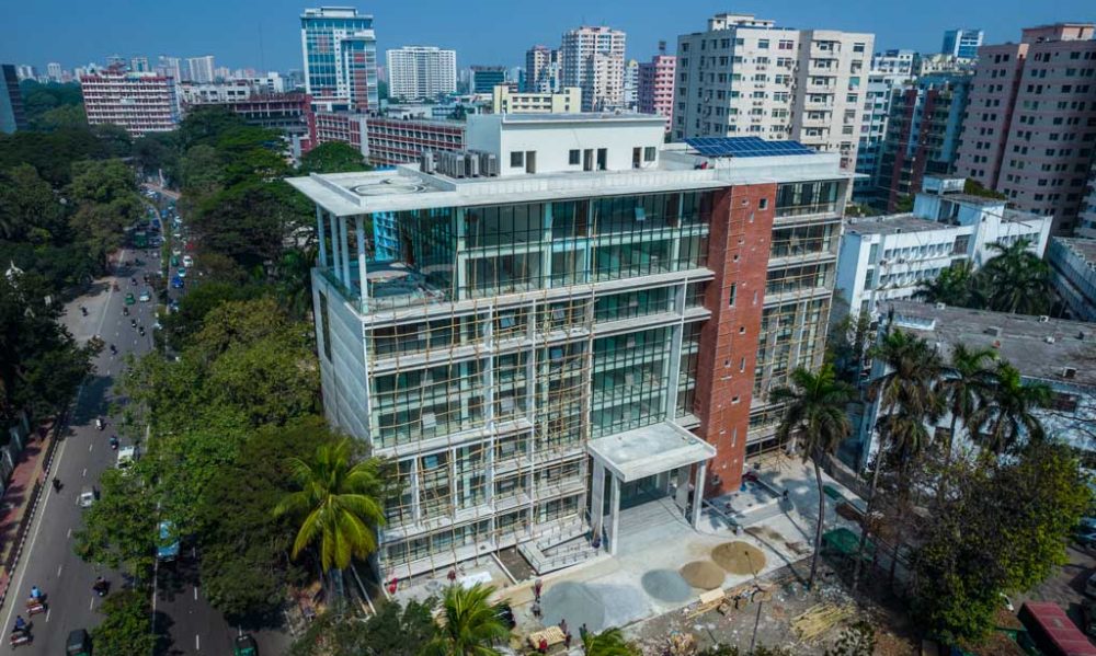 Construction of 8-storied Building at Foreign Ministry